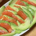 Aika_1999's cooksnap of when they made サーモンとアボカドのカルパッチョ.