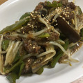 ますとー's cooksnap of when they made 牛肉とナスのオイスターソース炒め.