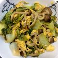ゃゃッキりん梵's cooksnap of when they made 簡単♪チンゲン菜と玉子のオイスター炒め.