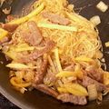 あやたろっち's cooksnap of when they made 残った焼き肉で！豪快肉はるさめ.