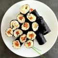 ひさかた's cooksnap of when they made コールラビでかんぴょう巻.