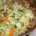 ゆしゅな's cooksnap of when they made ウェイパーで旨い♪キャベツ多めの野菜炒め.