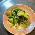 ☆こま's cooksnap of when they made 鶏とナスの味ぽん炒め.
