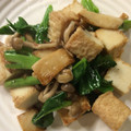 ベティ３'s cooksnap of when they made ツルムラサキと茸と厚揚げの塩麹炒め.
