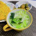 へい♡ゆー♡'s cooksnap of when they made 半端キャベツと卵の優しいスープ.