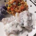 そらてんママ's cooksnap of when they made うまっ♡豚肉の大葉ミルクソース.