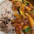 クックHDP0M2☆'s cooksnap of when they made ズッキーニと海老のトマトカレー.