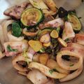 miina32T's cooksnap of when they made いかとパクチーの炒め物　.