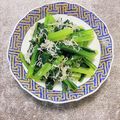 コムギ大好き's cooksnap of when they made 小松菜としらすのピリ辛あえ.