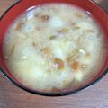 NEKOほっぺ's cooksnap of when they made 基本の豆腐とナメコのお味噌汁.