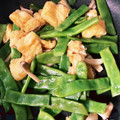 くーー〜's cooksnap of when they made ささぎと油揚げの醤油炒め.