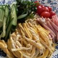 ﾌﾞﾚﾝﾀﾞ's cooksnap of when they made 暑い日にササッと♡ゴマだれ冷やし中華.