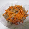 きらり流れ星's cooksnap of when they made 人参のそぼろ炒め.