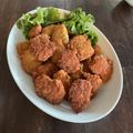 まんだちゃん's cooksnap of when they made 鶏挽き肉の唐揚げ風ナゲット★洗い物削減★.
