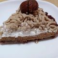 どれみきなこ's cooksnap of when they made 甘栗で＊モンブランタルト＊.