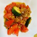 ゆず:P's cooksnap of when they made トマトとズッキーニの中華サラダ♪.