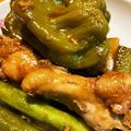 motchママ's cooksnap of when they made 丸ごとピーマンと手羽元の柔らか煮.