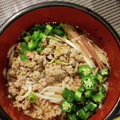ガリ☆トトロ's cooksnap of when they made 夏野菜と肉みその冷やしうどん.