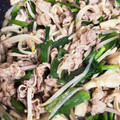 まーきゅ's cooksnap of when they made 豚肉とニラともやしとピーマンの炒めもの.