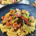 ｸﾏﾘｴ's cooksnap of when they made いんげんとプチトマトのパスタ.