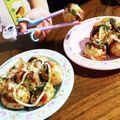 ごはん好きパンも好き's cooksnap of when they made たこ焼生地【卵なし】【小麦粉から作る】.