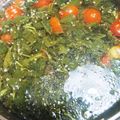 ちーゆづアーちゃん☆'s cooksnap of when they made ヘルシー☆モロヘイヤとトマトのスープ.
