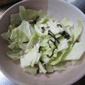せいままま's cooksnap of when they made 簡単☆キャベツと塩昆布の即席漬け.