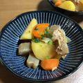 chi−ちゃん's cooksnap of when they made 豚バラ蒟蒻とじゃが芋の韓流肉じゃが♪.
