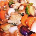 さなさなさなりん's cooksnap of when they made **鶏肉と野菜のリンゴ酢*甘酢炒め***.