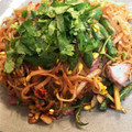 saki1010's cooksnap of when they made いつもと違うヤキソバ☆タイ風やきそば.