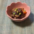 yesmama's cooksnap of when they made 豚バラと茄子の生姜ごま風味の煮物.