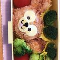 えざきんぐ's cooksnap of when they made キャラ弁＊ふわふわダッフィー簡単ver.