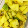 mipunya's cooksnap of when they made 美味しすぎ！アボじゃが炒め.