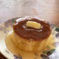 まろももたろう's cooksnap of when they made 100均セリアの型で♪厚焼きホットケーキ.