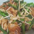 ぱにぱる's cooksnap of when they made 絶品！！豚バラもやしとにら炒め.