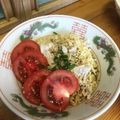 いつきらりおん's cooksnap of when they made 鶏トマト冷やしぶっかけラーメン.