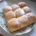 卯月のうさぎ２０１４'s cooksnap of when they made ふわっふわミルキーちぎりパン.