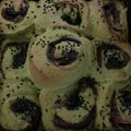 クックMVXCM0☆'s cooksnap of when they made うずまき抹茶あずきパン.