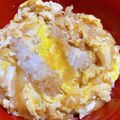 柊＿＿'s cooksnap of when they made 海老フライで卵とじ！海老カツ（丼）.