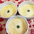 さんちゃん（╹◡╹）'s cooksnap of when they made 豆腐と卵のレンチン茶碗蒸し.