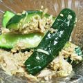 みかん2017's cooksnap of when they made きゅうりとツナの胡麻和え♪.