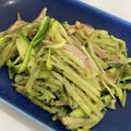 105♡'s cooksnap of when they made バジルソースでジェノベーゼポテト　どすぇ.