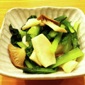かなりんココりん's cooksnap of when they made 簡単！小松菜とエリンギのおひたし.