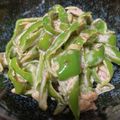 わんあみ's cooksnap of when they made 焼きししとうのしそ梅マヨおかか和え.
