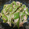 わんあみ's cooksnap of when they made 焼きししとうのしそ梅マヨおかか和え.
