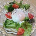 2児ママみきてぃ's cooksnap of when they made 大盛り！和風サラダうどん.