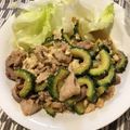 ズボラミーコ's cooksnap of when they made 簡単！ゴーヤチャンプル.