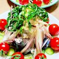 ふわりんぽよりん♪'s cooksnap of when they made もう一品♪鯖缶に薬味たっぷりのっけもり.