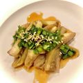 悠LOVE航's cooksnap of when they made 焼き茄子のニラダレ.