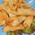 TAIkid's cooksnap of when they made 大葉とチーズのくるくる巻き餃子.